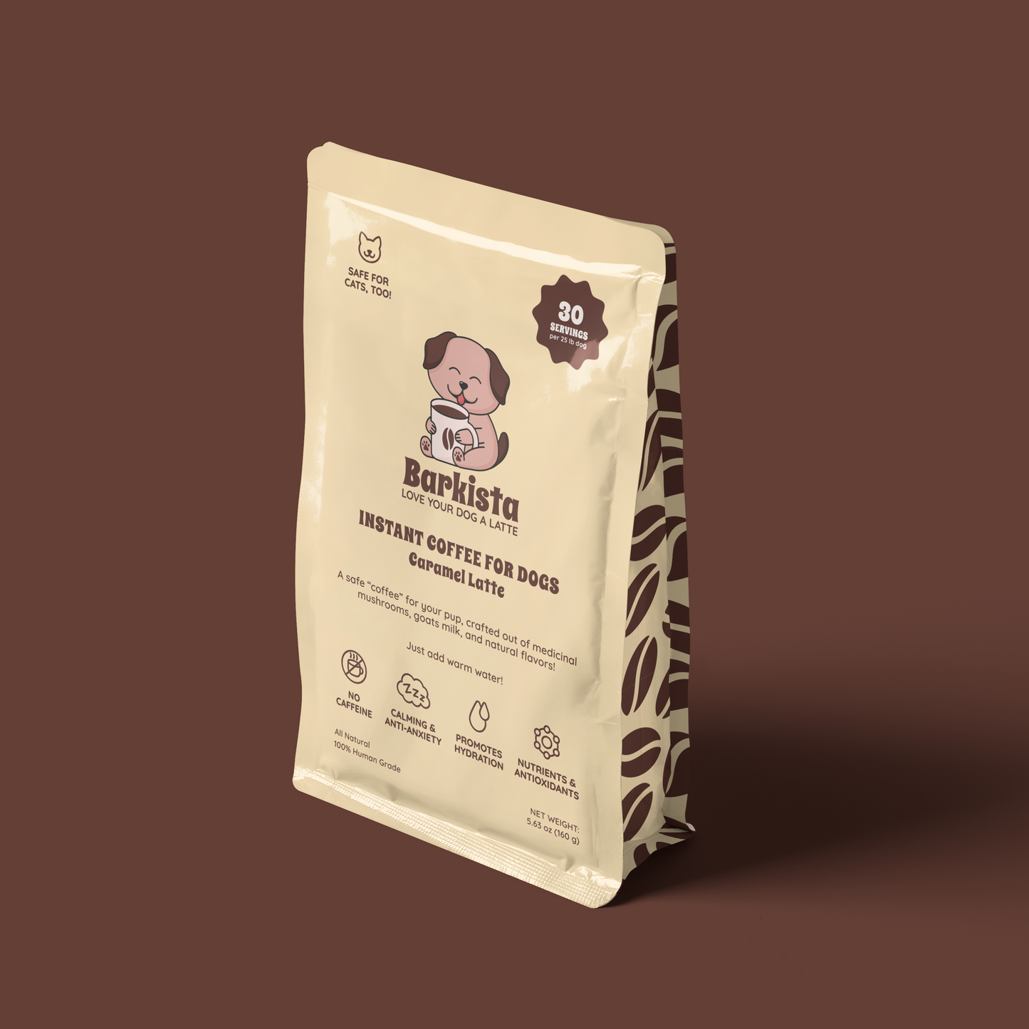 Caramel Latte Instant Dog Coffee