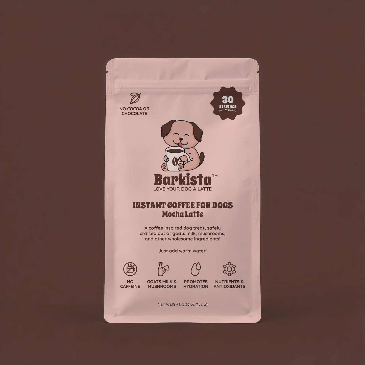 Mocha Latte Instant Dog Coffee