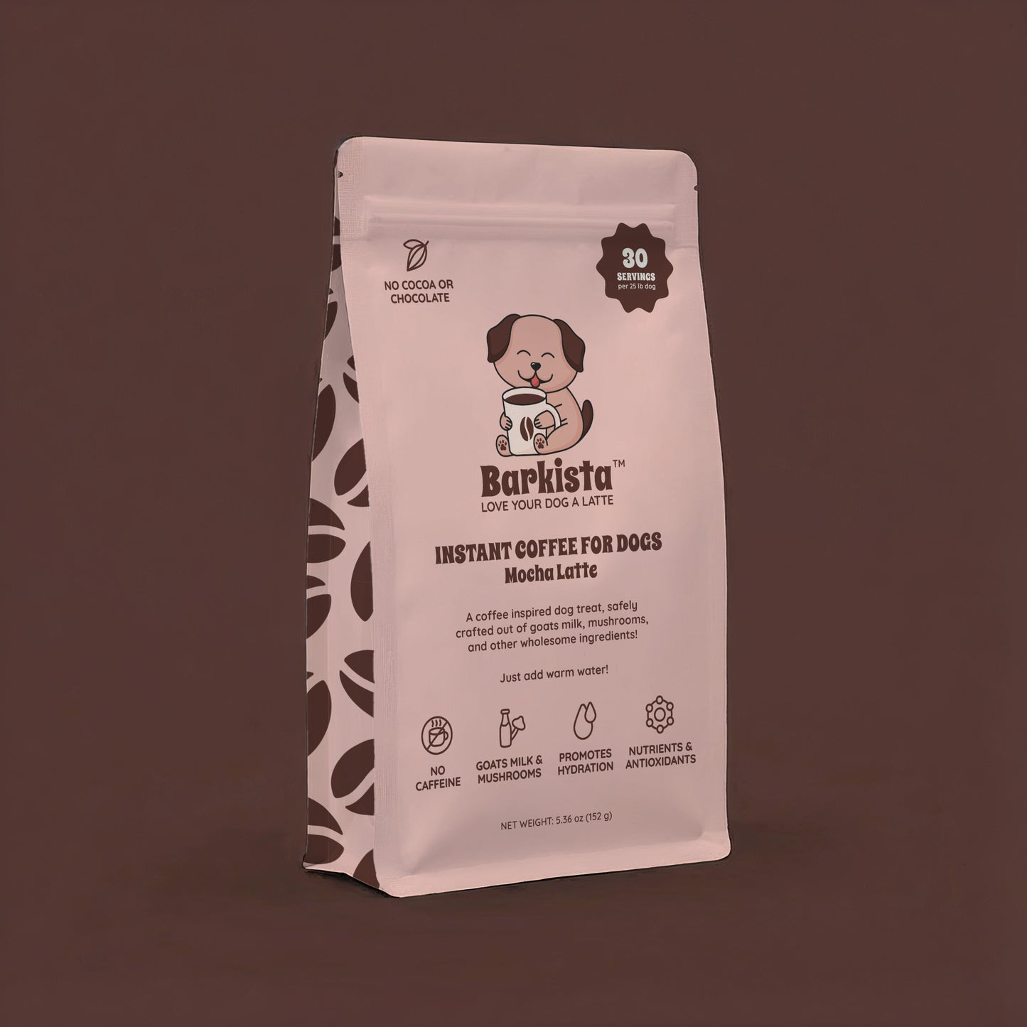 Mocha Latte Instant Dog Coffee