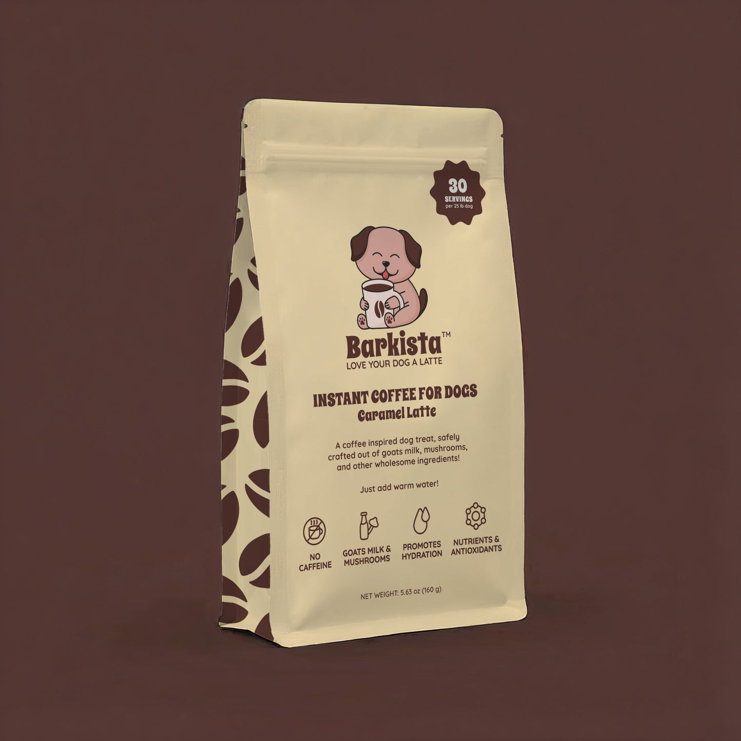 Caramel Latte Instant Dog Coffee