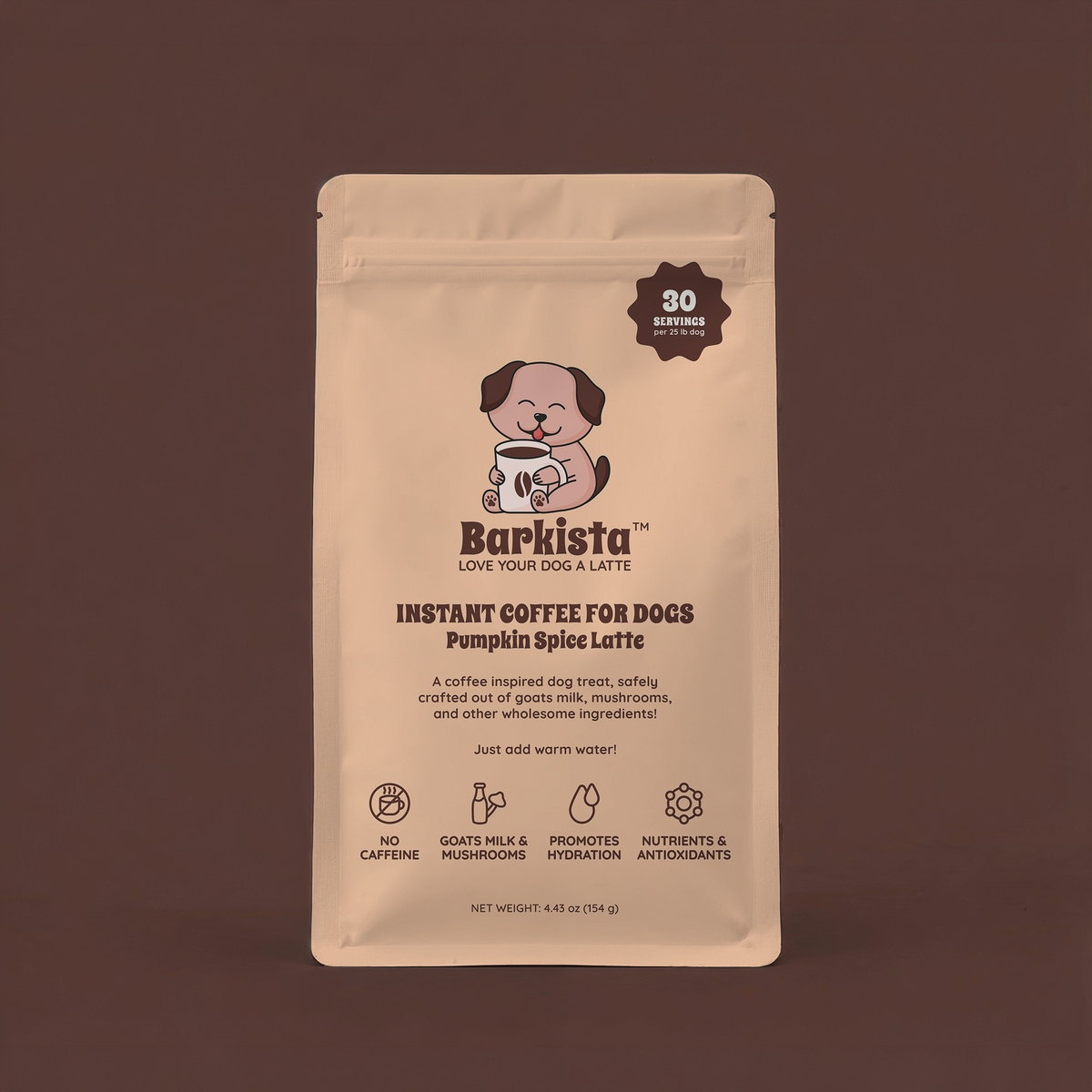 Pumpkin Spice Latte Instant Dog Coffee