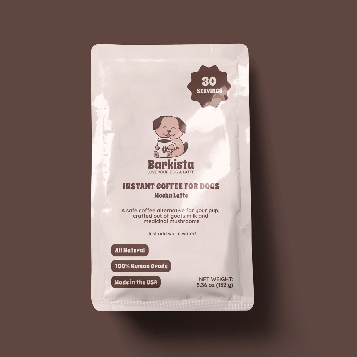 Mocha Latte Instant Dog Coffee